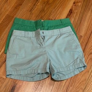 J. Crew chino shorts size 6